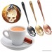 YJYdada Skull Stainless Steel Coffee Drink Mixing Spoon Tableware Kitchen Teaspoon (Rose Gold) - B07DNMMRBZ